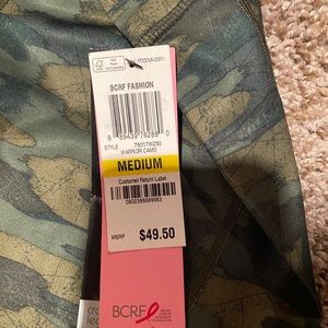 Ideology women's breast cancer workout tights